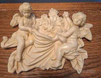 Coppia di Acquasantiere da parete