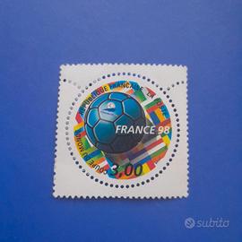 Francobollo Francia 1998-Mondiali di Calcio