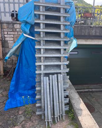 recinzione in ferro zincato