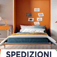 Letto a scomparsa matrimoniale **consegna italia**