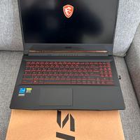 Laptop Gaming MSI Katana GF66 12UD-061IT