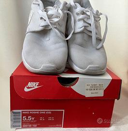 NIKE Roshe bianco n 5.5Y
