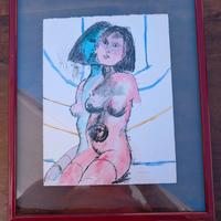 Litografia di Bruno Cassinari