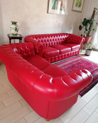 Divani Chesterfield in vera pelle