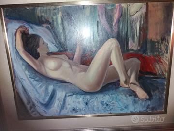 quadro dipinto di Groff noto pittore trentino