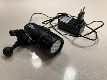 Torcia  foto/video subacquea