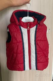 Gilet 12 mesi bimbo rosso/ blu  Idexè