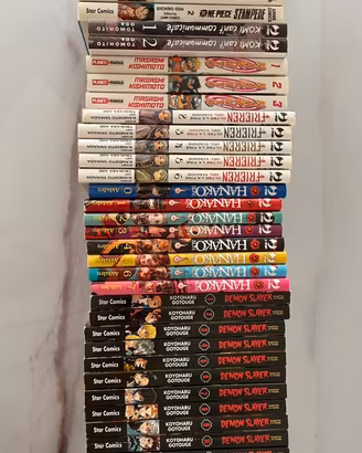 Lotto 38 manga vari