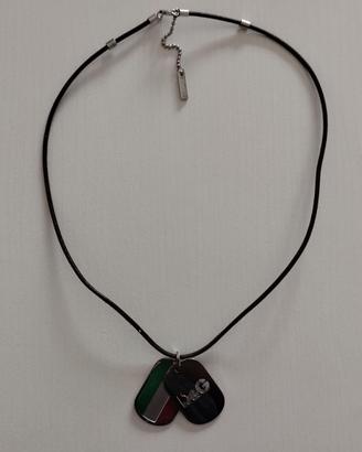 Collana Dolce & Gabbana con piastrine
