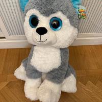Peluche grande gigante Bluey Cane Husky Porcellino