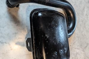 marmitta originale dell'epoca Px 125 150