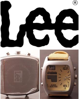 Orologio cronografo Lee DUAL TIME quarzo NEW FASHI