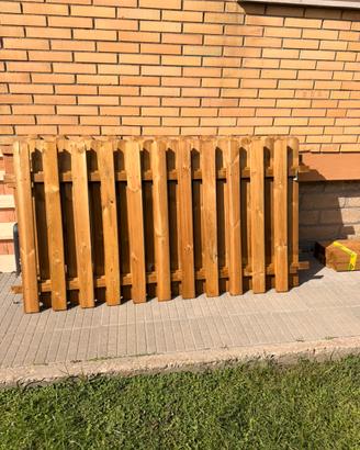 Staccionata+pali in legno NUOVA