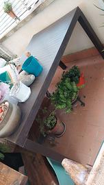 Tavolo e sedie da giardino o terrazza