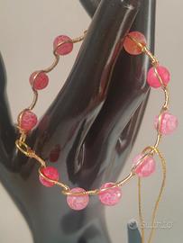 bracciale rigido agata opaca risa