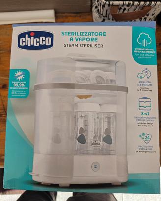 “Sterilizzatore a vapore Chicco 3 in 1 completo