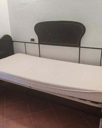 Divano letto in ferro battuto 