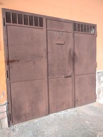 Porta in ferro garage, rimessa o magazzino 