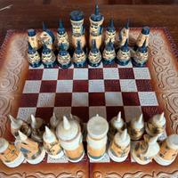 Scacchiera da collezione  dalla Mongolia
