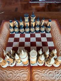 Scacchiera da collezione  dalla Mongolia