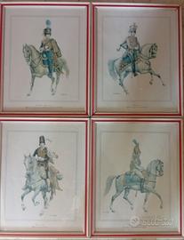 quadri divisa militare  cavalleria impero russo