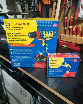 Trapano Parkside Lidl Limited Edition Sigillato
