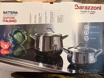 Batteria di pentole Barazzoni 11 pezzi