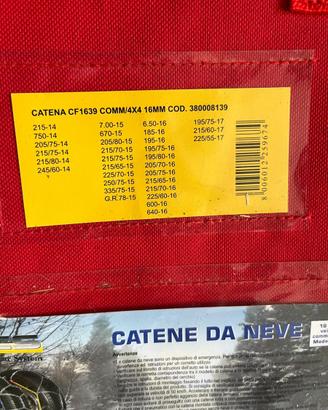Catene da neve