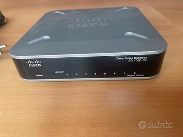 Cisco SG100D-08 (switch 8 porte gigabit)