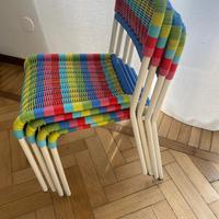 4 seggioline vintage Ikea FARGLAD