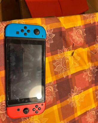 Nintendo switch standard, 9 giochi+micro sd 128gb