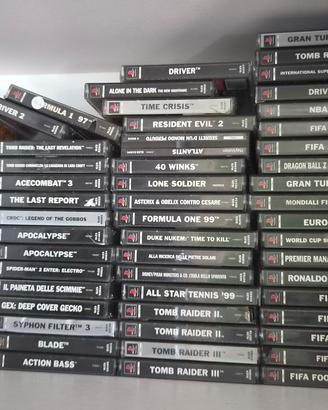 giochi ps1, silent hill,persona ecc
