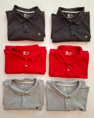 6  t shirt  TIMBERLAND  tg XL 