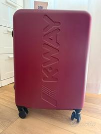 Valigia K-Way taglia M - Nuova con cartellino