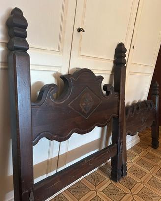 Letti Singoli in Legno Massello