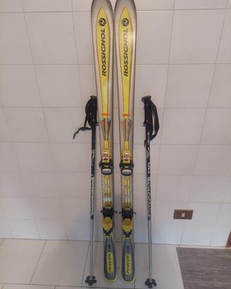 Sci Rossignol Power 9 Racing attacchi e bastoncini