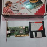 Lotto Schede di rete 10/100 MB - slot PCI - q.tà 3