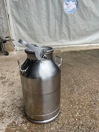 Bidone x alimenti acciaio inox