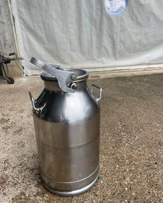 Bidone x alimenti acciaio inox
