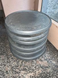 Sottovasi in metallo con ruote, ikea