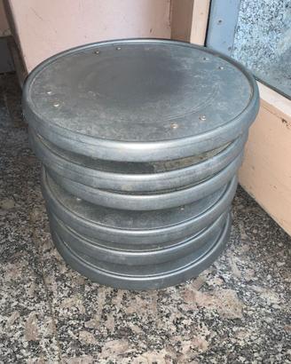 Sottovasi in metallo con ruote, ikea