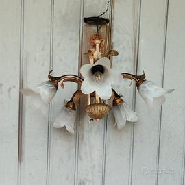 lampadario a cinque luci