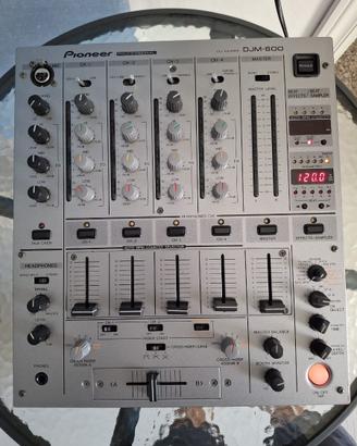 MIXER PIONEER DJM- 600 + STOCK VINILI