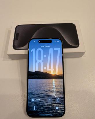 iPhone 15 Pro 256GB nero