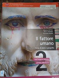 Il fattore umano.  Storia e geografia vol 2