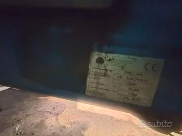 Rimorchio agricolo dumper due assi