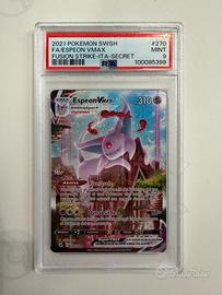 Espeon PSA 9 270/264 pokemon colpo fusione ita