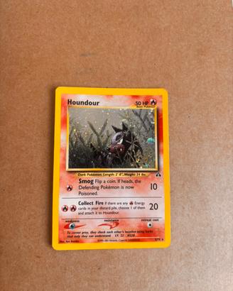 Carta Pokemon - Houndour ING Holo 1995/2001