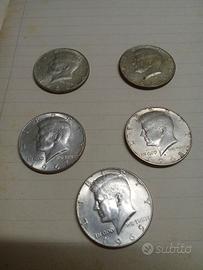 Lotto 1/2 Dollaro USA KENNEDY 
