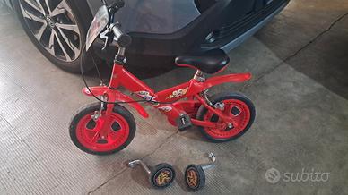 bicicletta da bimbo serie cars